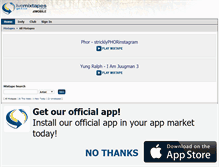 Tablet Screenshot of mobile.livemixtapes.com