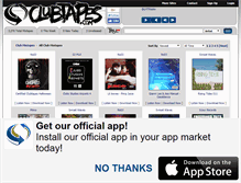 Tablet Screenshot of club.livemixtapes.com
